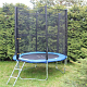 Каркасный батут "BabySport" 180см с сеткой black